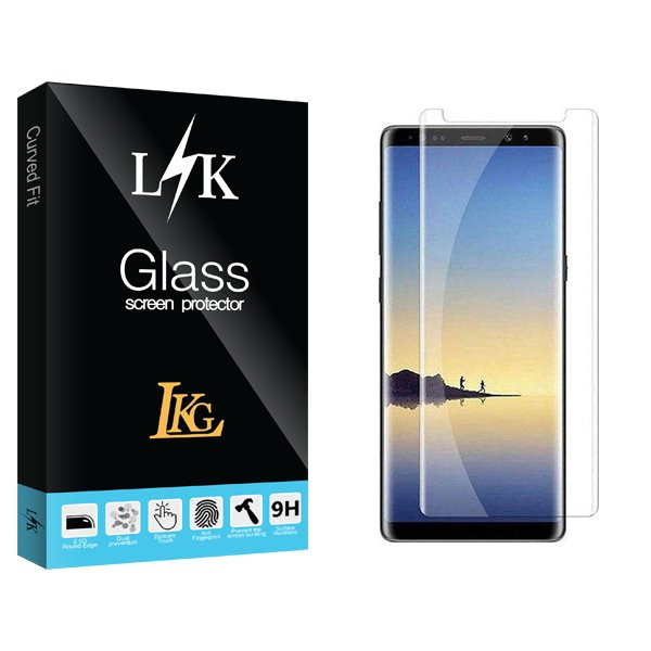 محافظ صفحه نمایش ال کا جی مدل LKK UV_NEW مناسب برای گوشی موبایل سامسونگ Galaxy Note 8