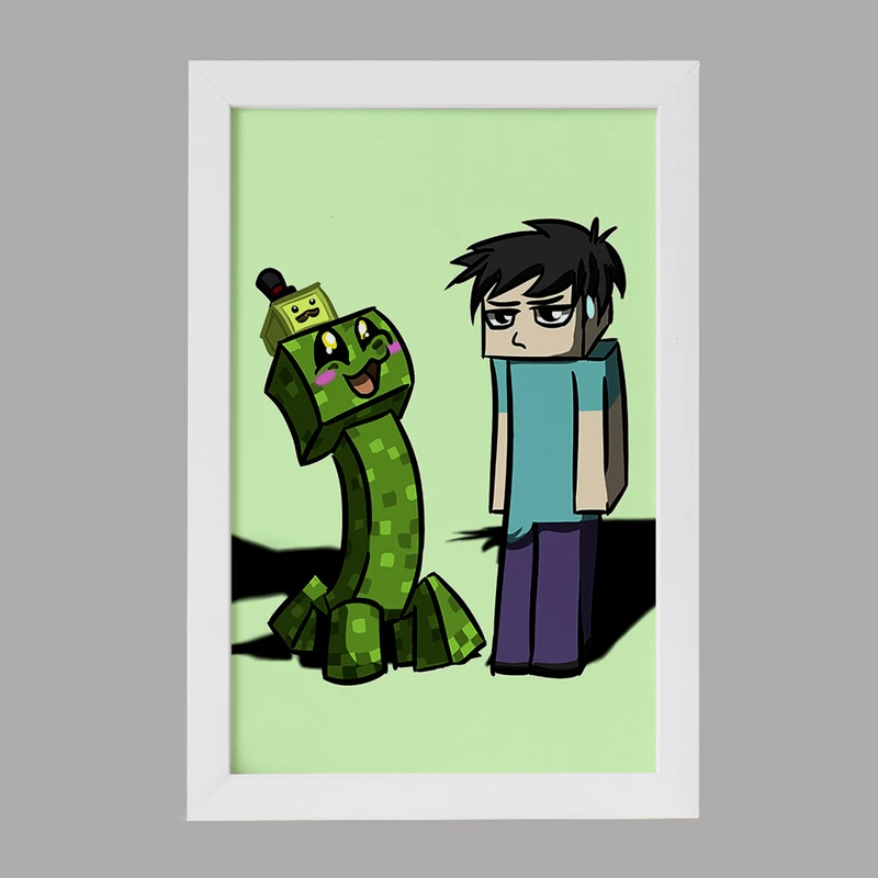 تابلو خندالو مدل بازی ماینکرافت (Minecraft) کد 37009