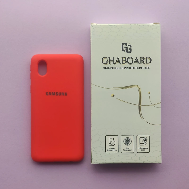  کاور قاب گارد مدل سیلیکونی ساده مناسب برای گوشی موبایل سامسونگ Galaxy A01 Core / M01 Core