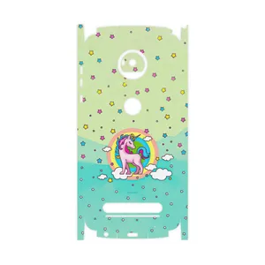 MAHOOT Rainbow unicorn adventure-FullSkin Cover Sticker for Motorola Moto Z2 Play