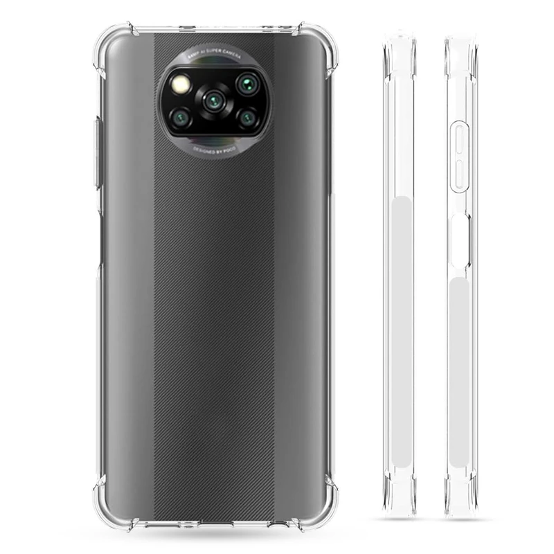 کاور مدل شفاف مناسب برای گوشی موبایل شیائومی Poco X3 / X3 NFC