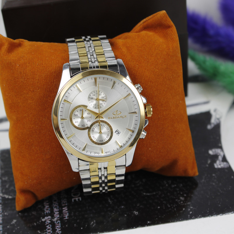 ساعت مچی عقربهای مردانه کوارتز الگنگس مدل CMS7392