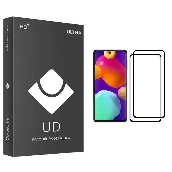 محافظ صفحه نمایش یو دی مدل ULTRA مناسب برای گوشی موبایل سامسونگ Galaxy M62 بسته دو عددی