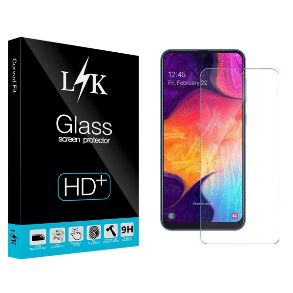 محافظ صفحه نمایش ال کی مدل Hard glass مناسب برای گوشی موبایل سامسونگ Galaxy A50