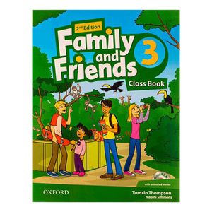نقد و بررسی کتاب Family and Friends 3 Second Edition اثر Tamzin Thompson and Naomi Simmons انتشارات oxford توسط خریداران