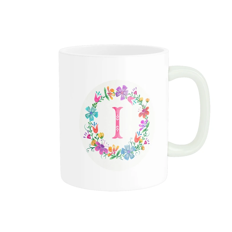 ماگ پاد آفرین مدل حروف انگلیسی آی I کد 01