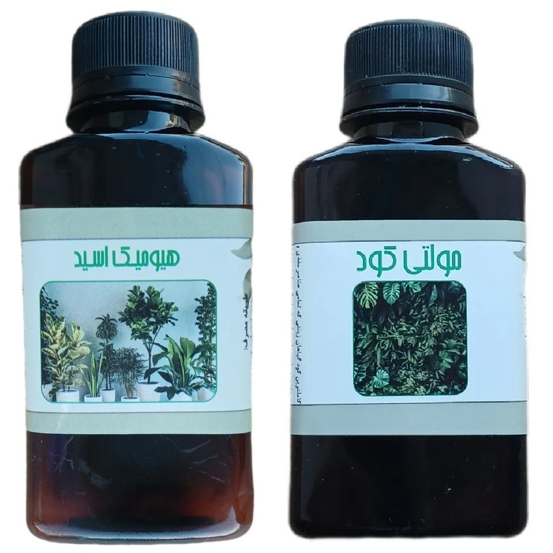 کود مایع هیومیک اسید و مولتی کود مدل life drop حجم 110 میلی لیتر