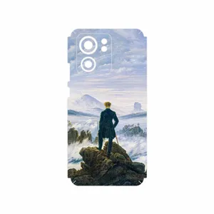 MAHOOT Wanderer above the Sea of Fog Cover Sticker for Motorola Edge 40