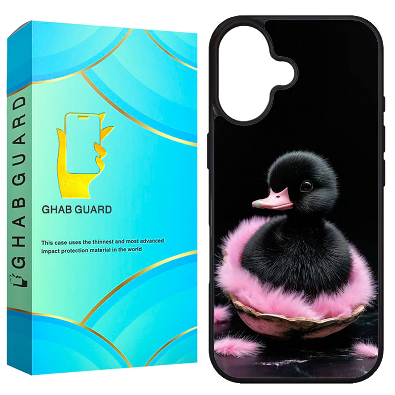 کاور قاب گارد طرح جوجه اردک مدل G16PL مناسب برای گوشی موبایل اپل iPhone 16 Plus