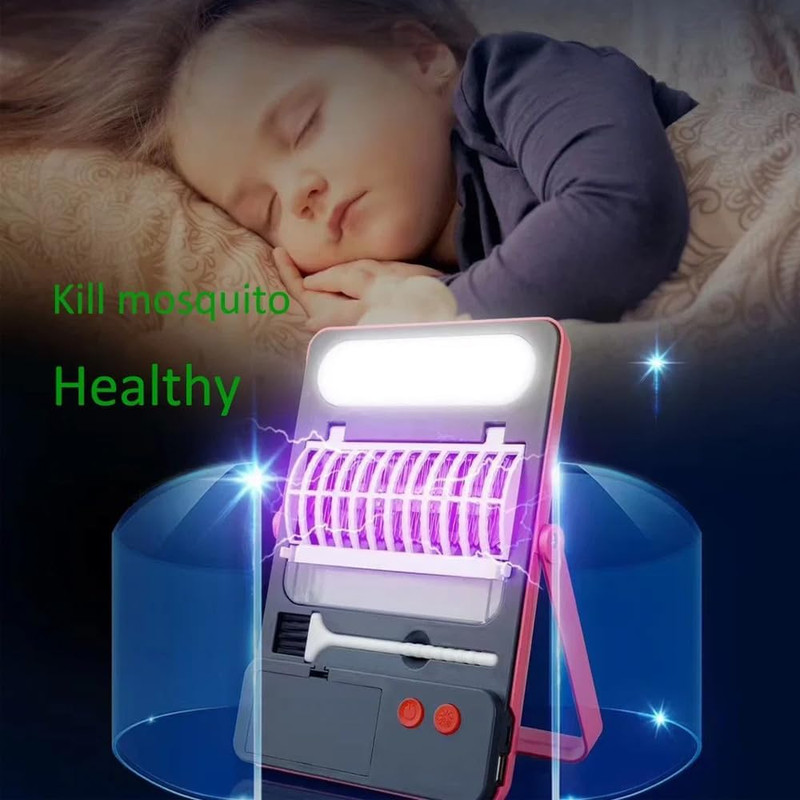 لامپ حشره‌کش یو ایکس آی مدل شارژی کد BL-701