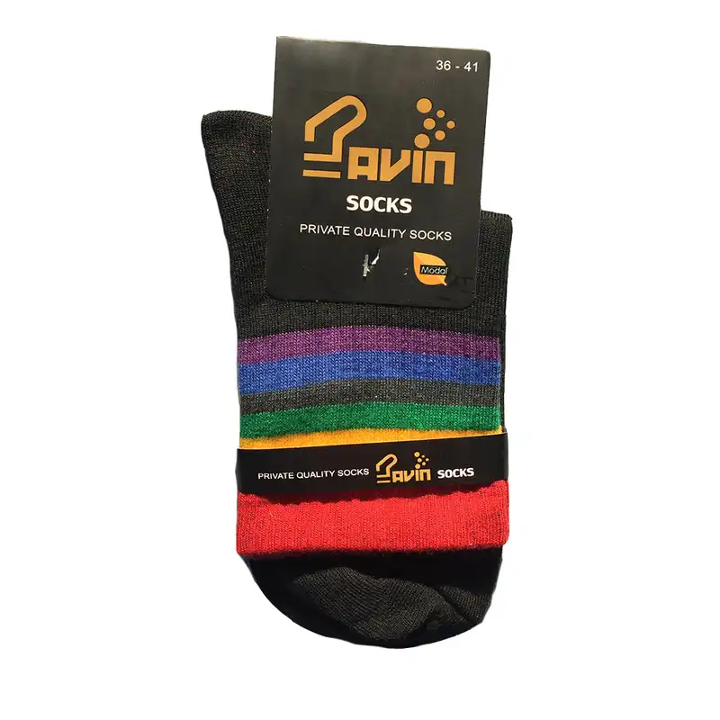 جوراب ورزشی زنانه آوین مدل 3 کد sii-01