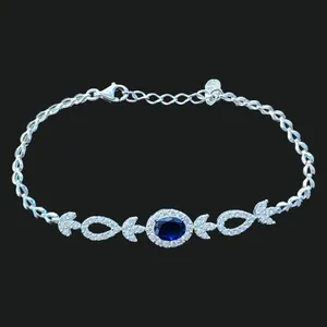 دستبند نقره زنانه مدل 30593