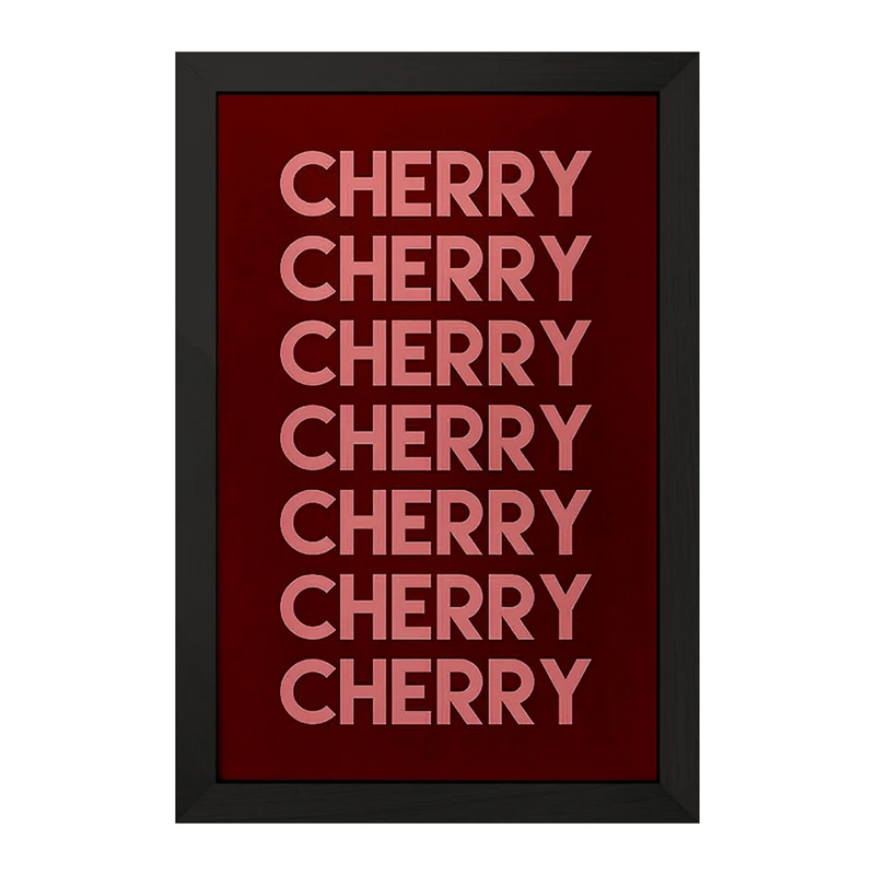 تابلو خندالو مدل Cherry کد F3712