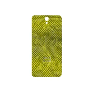 MAHOOT Yellow Snake Skin Cover Sticker for Lenovo Vibe S1 Lite