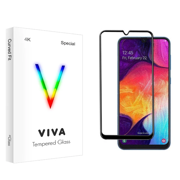 محافظ صفحه نمایش ویوا مدل 4K مناسب برای گوشی موبایل سامسونگ Galaxy A30s
