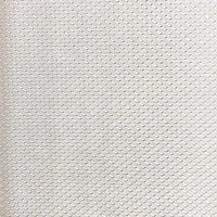 پارچه پرده عرض 3 متر مدل ساتن مونالیزا طرح زنبوری رنگ سفید