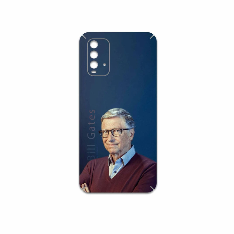 برچسب پوششی ماهوت مدل Bill Gates مناسب برای گوشی موبایل شیائومی Redmi 9T