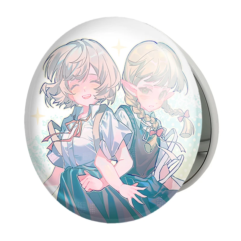 آینه جیبی خندالو طرح مارسیل انیمه خوشمزه در سیاه چال مدل تاشو کد 35901