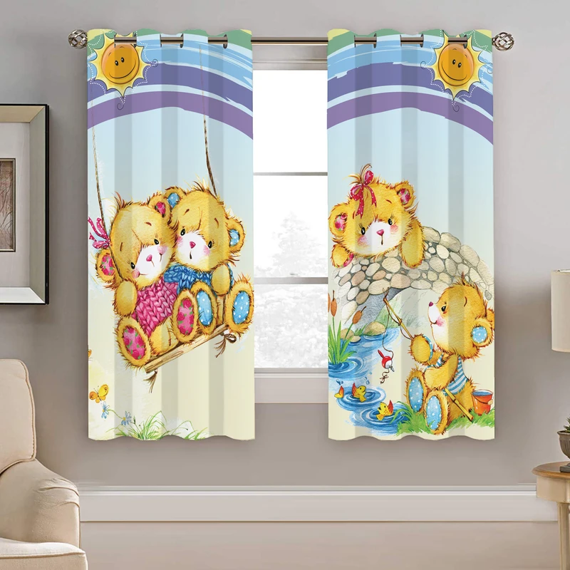 پرده نیروانا طرح  کودک   مدل هازان کد 4771   سایز 140×200 سانتی متر