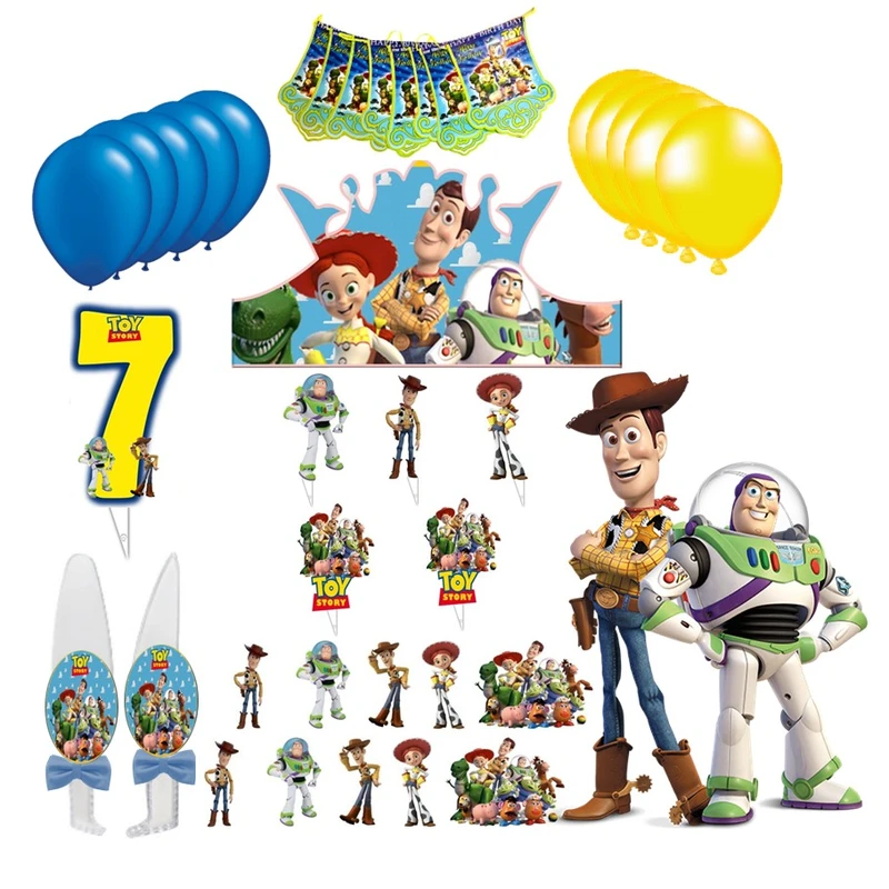 مجموعه 38 عددی تم تولد مدل داستان اسباب بازی کد 07