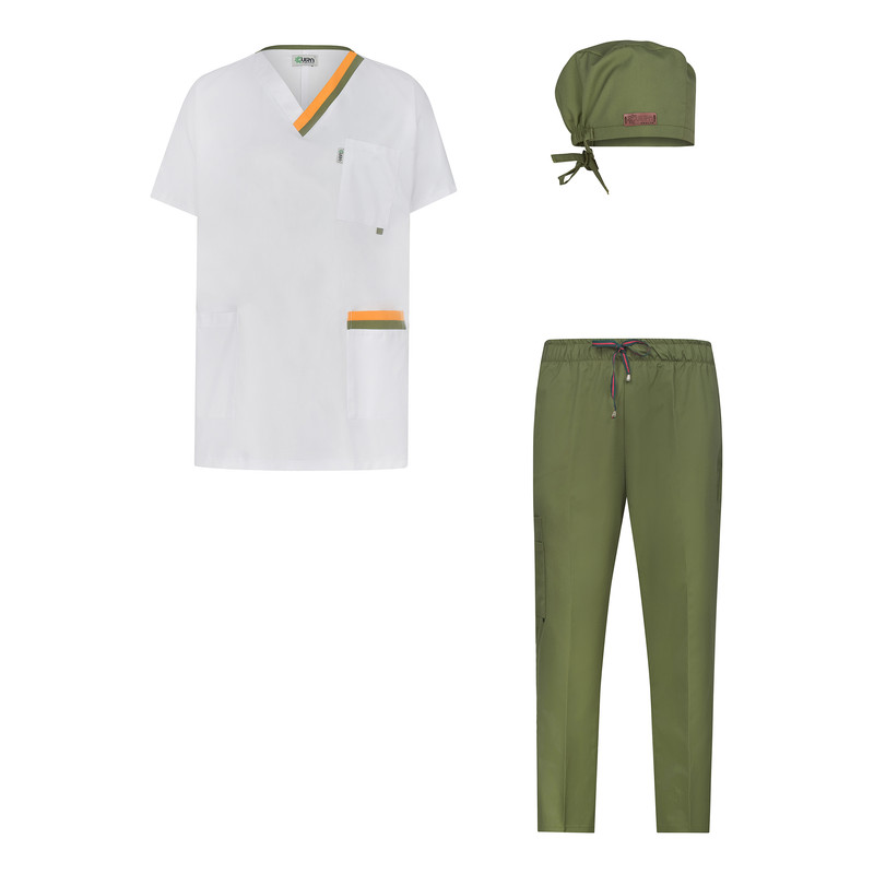 ست لباس اتاق عمل مردانه ویرا هلث مدل اسکراب