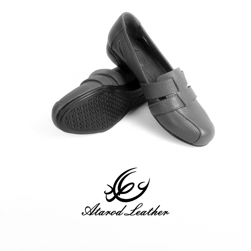 کفش زنانه چرم عطارد مدل چرم طبیعی کد SH173