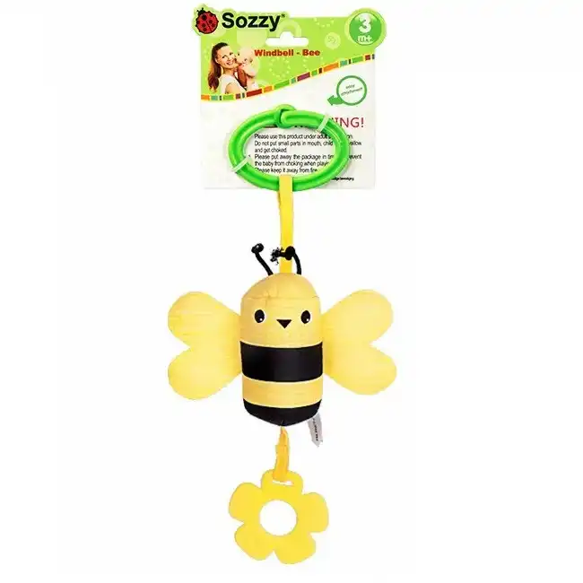 آویز تخت کودک سوزی مدل WLTH21-242 طرح زنبورعسل