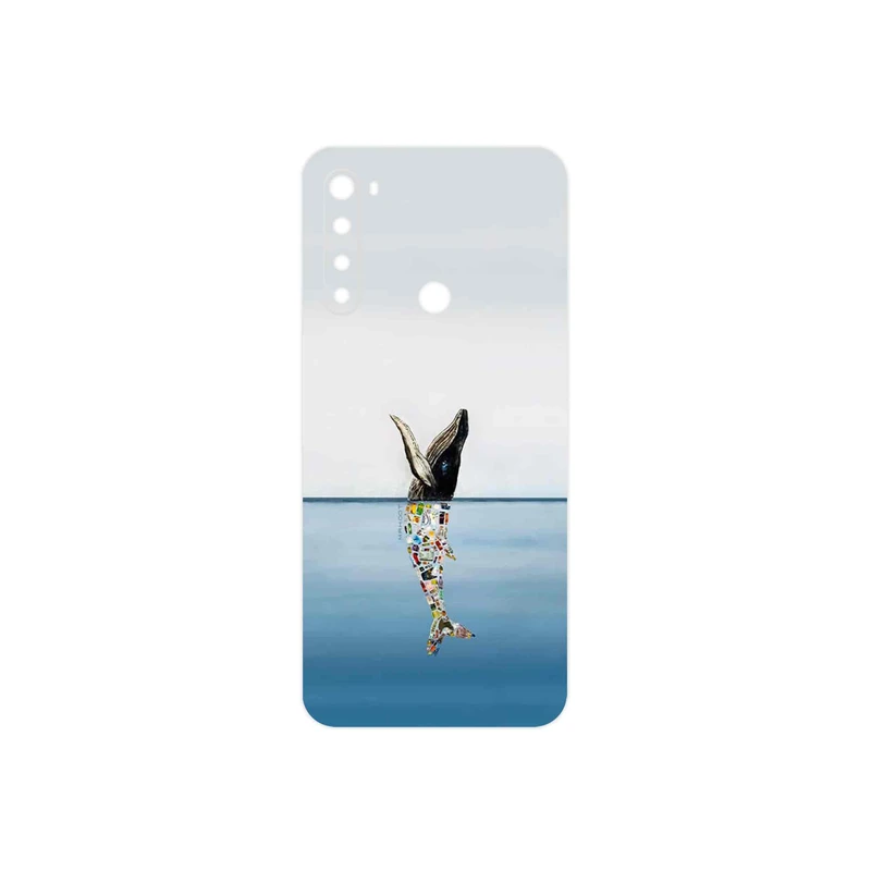 برچسب پوششی ماهوت مدل Collage of Sea Trash مناسب برای گوشی موبایل شیائومی Redmi Note 8T