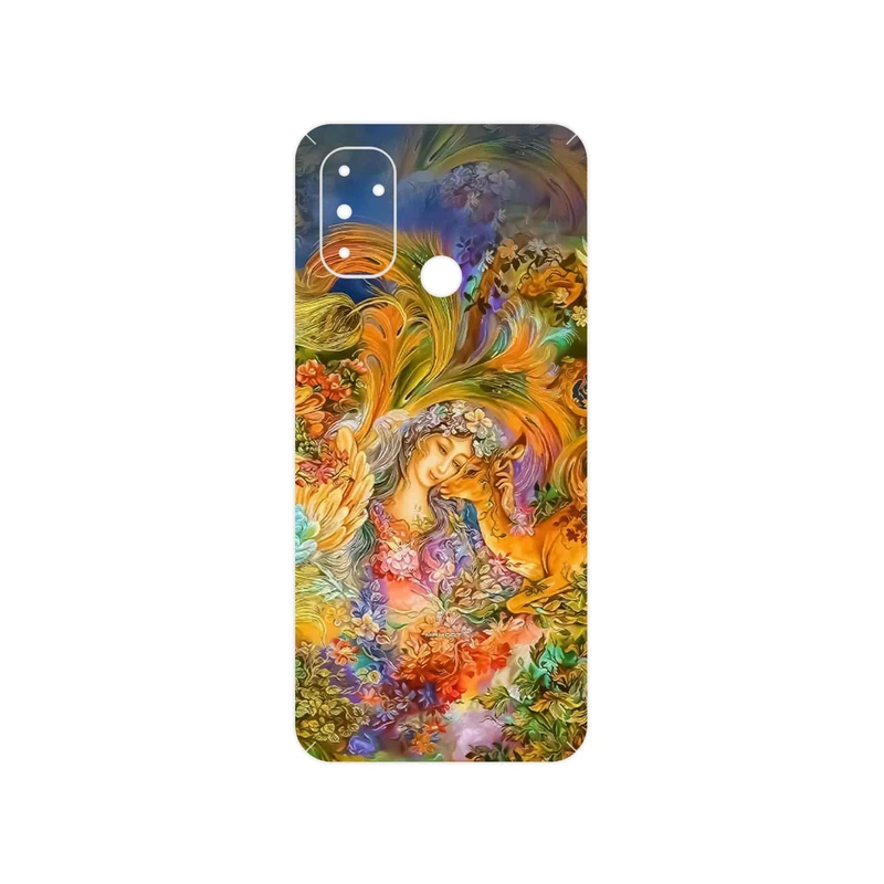برچسب پوششی ماهوت مدل Persian miniature 3 مناسب برای گوشی موبایل وان پلاس Nord N100