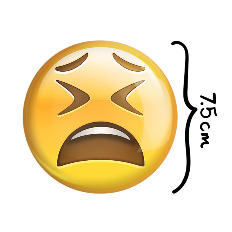 آینه جیبی خندالو مدل ایموجی Emoji  کد 1307