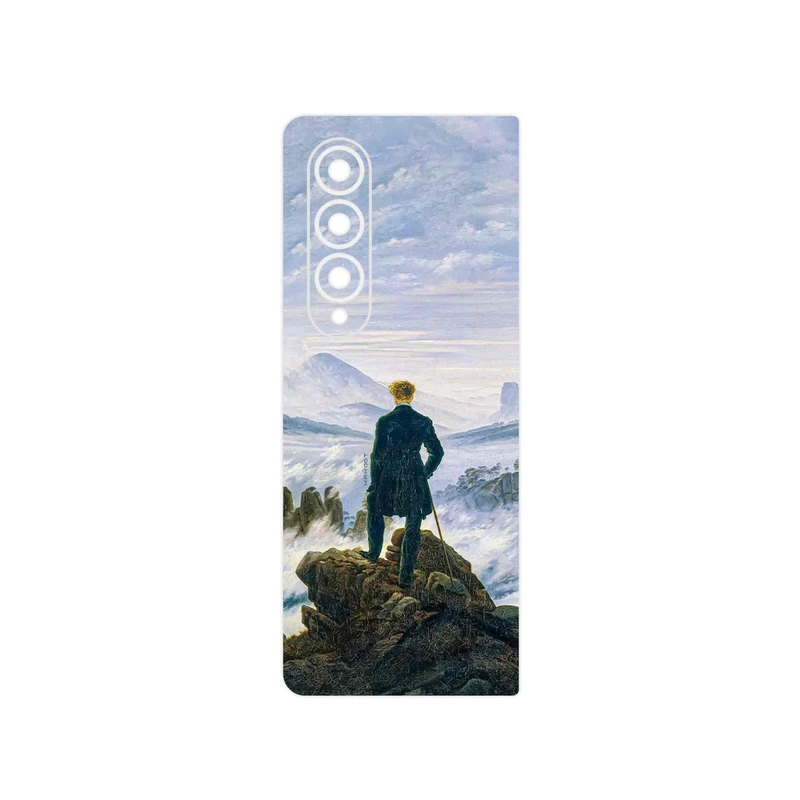 برچسب پوششی ماهوت مدل Wanderer above the Sea of Fog مناسب برای گوشی موبایل سامسونگ Galaxy Z Fold4