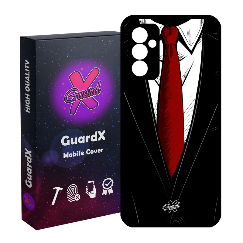کاور گارد ایکس طرح کروات مدل Glass10209 مناسب برای گوشی موبایل سامسونگ Galaxy A54 / A54 5G