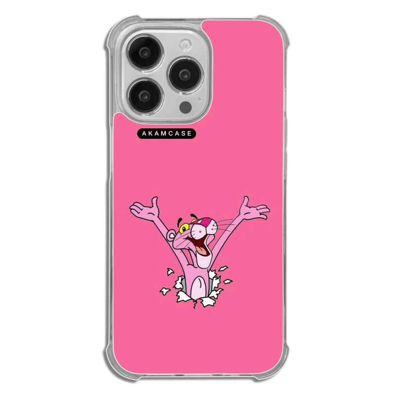 کاور آکام مدل AMC-WTA13PRO-PINK PANTHER5 مناسب برای گوشی موبایل اپل iPhone 13 Pro