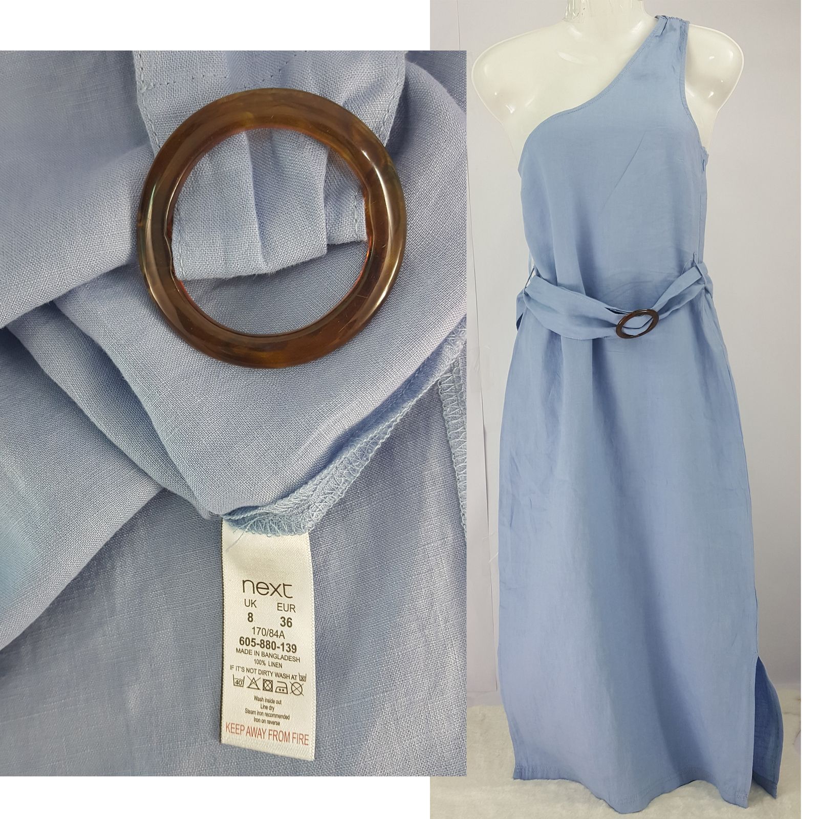 پیراهن ساحلی زنانه نکست مدل 800-139 - - 3