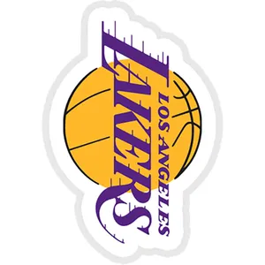 استیکر لپ تاپ طرح los-angeles-lakers-logo- کد ST1161