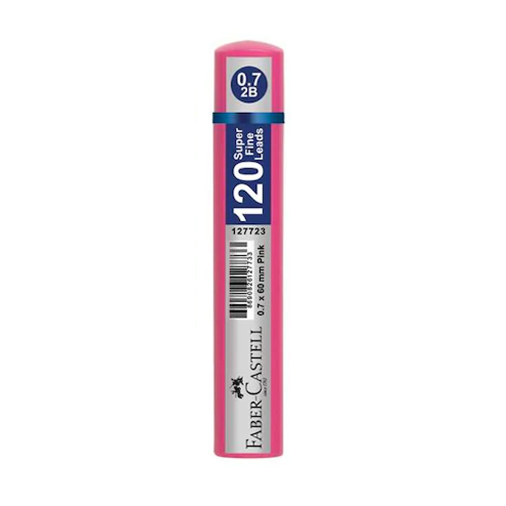 نوک مدادنوکی 0.7 میلی متری فابرکاستل مدل Superfine -120lead بسته 4 عددی