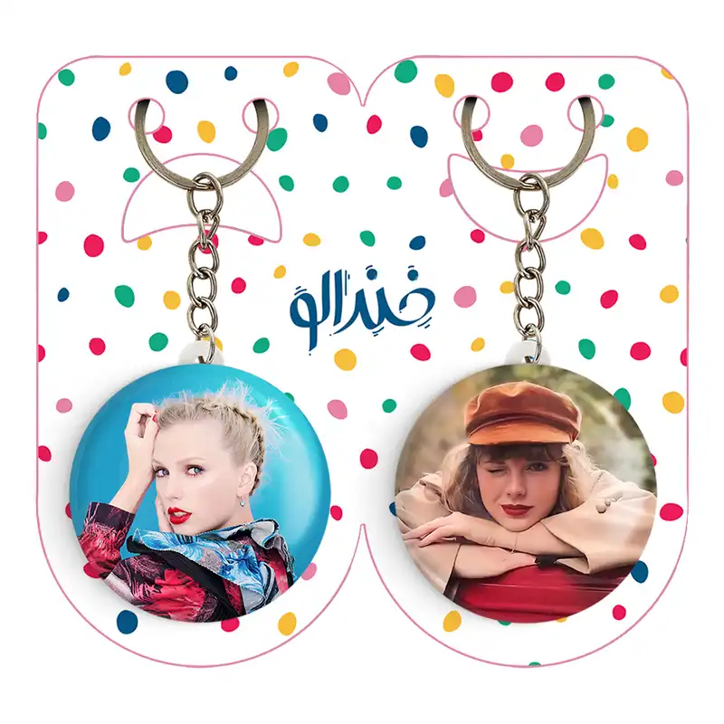 جاکلیدی خندالو مدل تیلور سوئیفت کد 1904819040 مجموعه 2 عددی