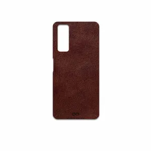 MAHOOT Natural-Leather Cover Sticker for Huawei Y7a