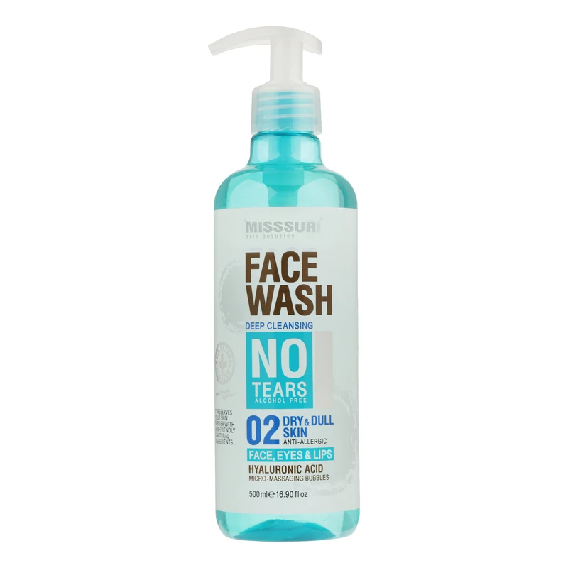 ژل شستشوی صورت میسوری مدل deep cleansing مناسب برای پوست خشک حجم 500 میلی‌لیتر