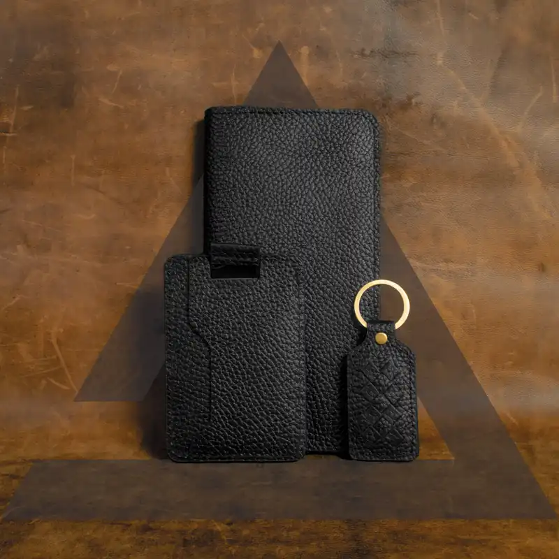 ست هدیه چرم آراهمراه مدل ARASET32