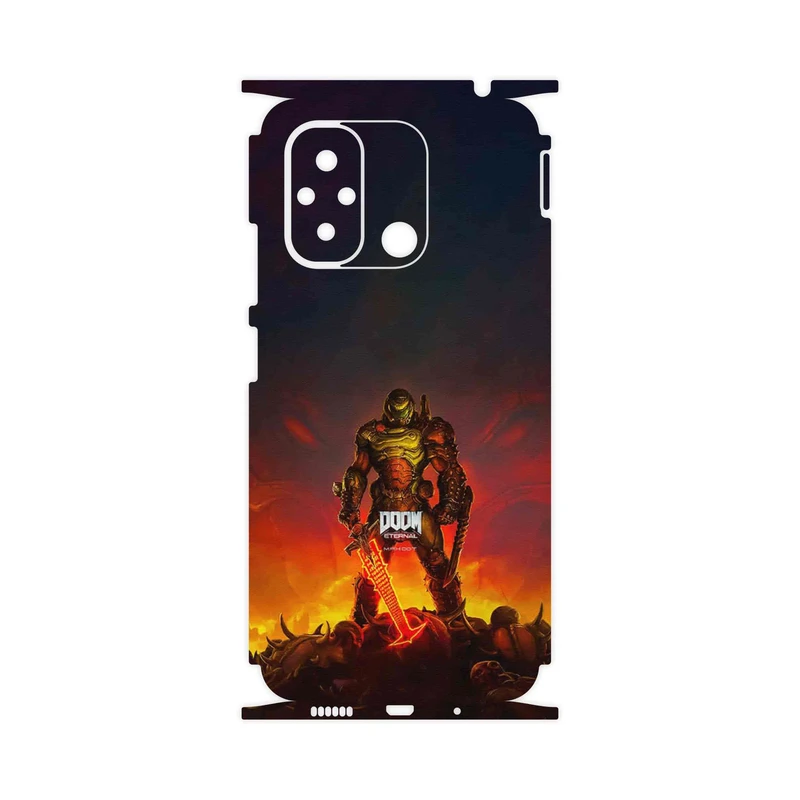برچسب پوششی ماهوت مدل DOOM Game Series-FullSkin مناسب برای گوشی موبایل شیائومی Redmi 12C