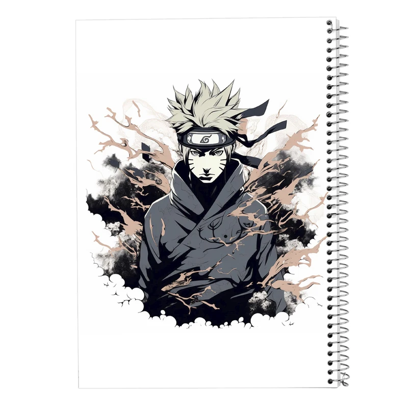 دفتر شطرنجی 50 برگ مدوپد مدل Naroto کد DF11306