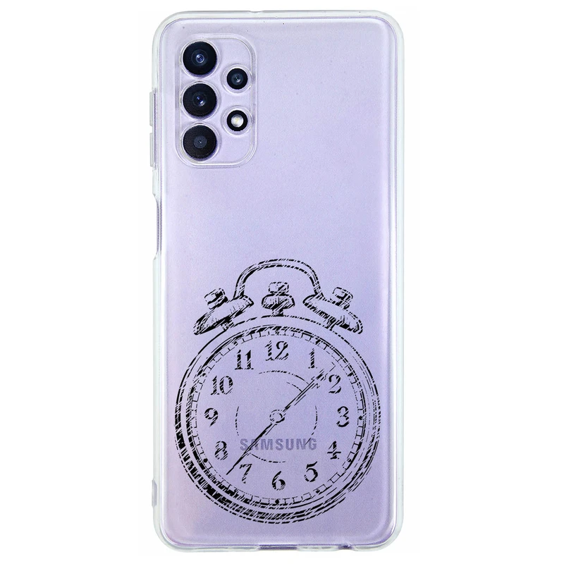 کاور مگافون طرح ساعت مدل C64-B مناسب برای گوشی موبایل سامسونگ Galaxy A32 5G / M32 5G