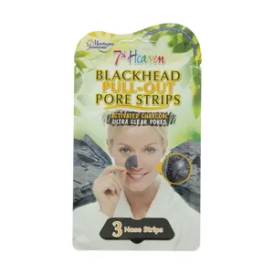 ماسک پاک کننده بینی مونته ژنه سری 7th Heaven مدل Charcoal - سه ورق
