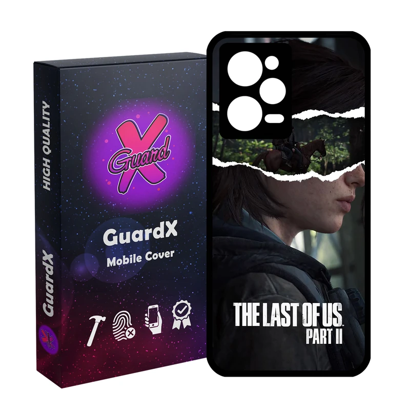کاور گارد ایکس طرح The Last of Us مدل 10915 مناسب برای گوشی موبایل شیائومی Redmi Note 12 Pro 5G/Poco X5 Pro 5G/Note 12 Pro Speed