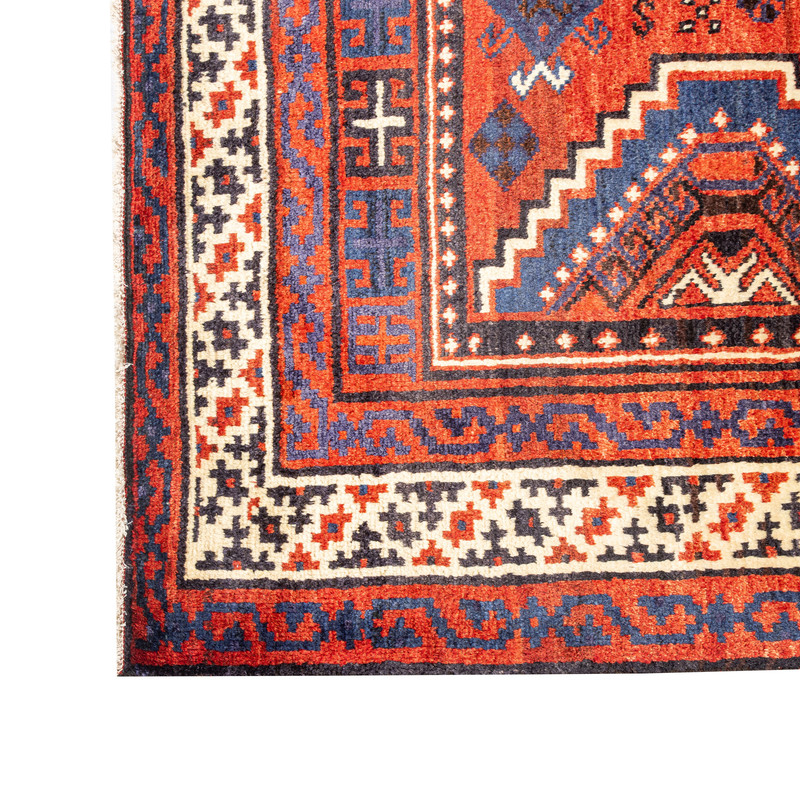 فرش دستبافت شش و نیم متری مدل لری اولاد کد 48.2356