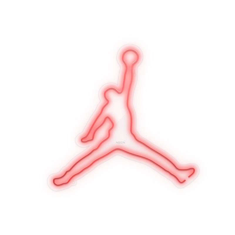 چراغ دیواری نئون دیزاین طرح Jordan_RD