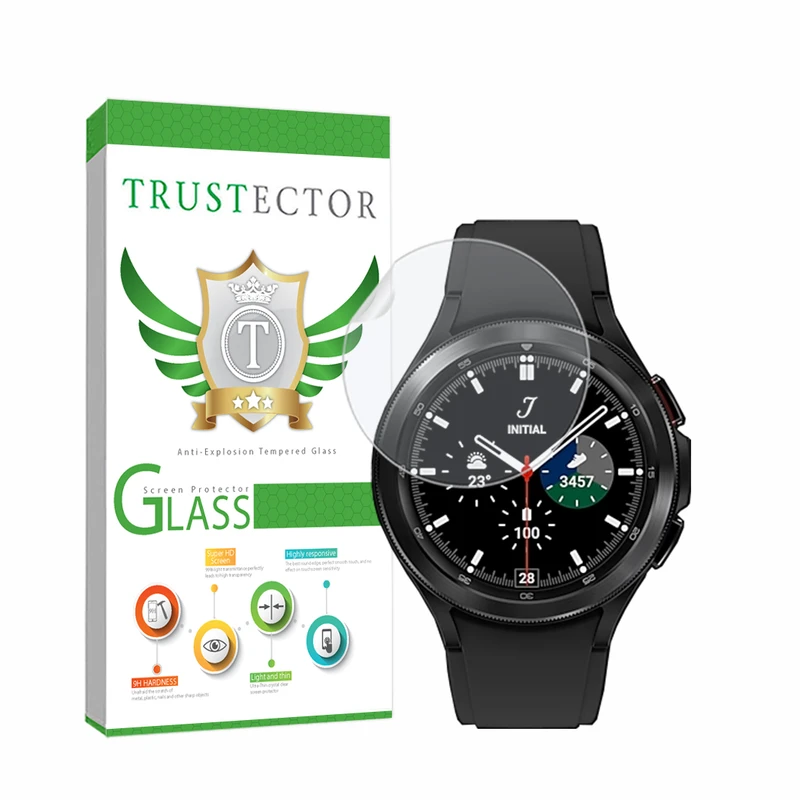 محافظ صفحه نمایش هیدروژل تراستکتور مدل MTBWS مناسب برای ساعت هوشمند سامسونگ Galaxy Watch 4 Classic 42mm