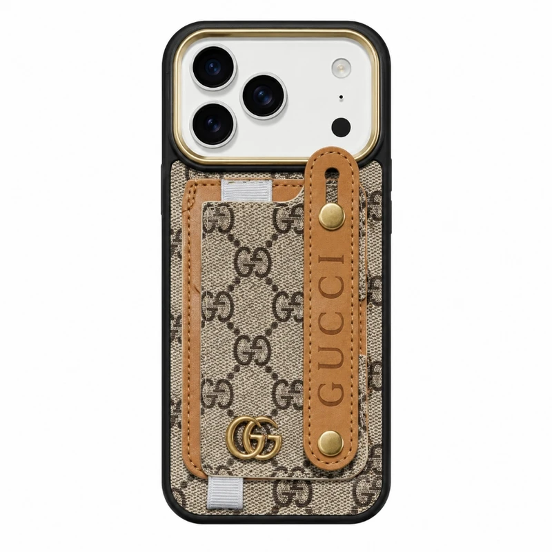 کاور «گوچی» (Gucci) مدل «LuxePocket» مناسب برای گوشی موبایل اپل «آیفون ۱۶» (iPhone 16)