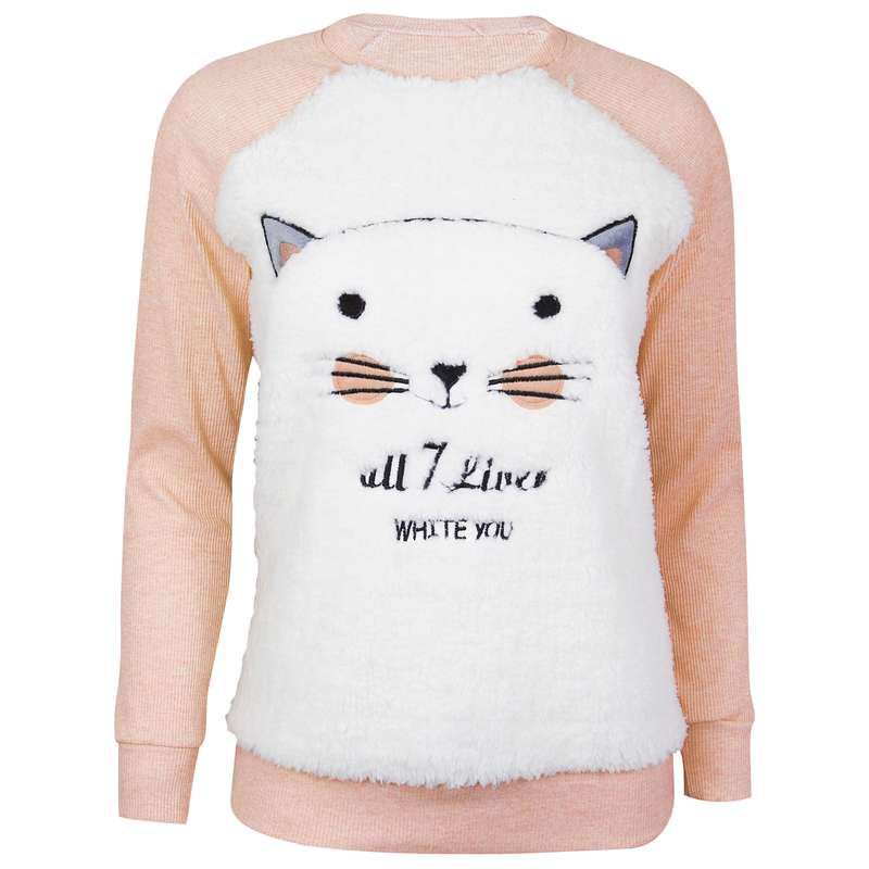 سویشرت زنانه مدل 03 رنگ گلبهی